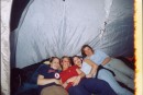 Rose, Naomi, Cat and Kat in Tent, Friday Night * Rose, Naomi, Cat and Kat in Tent, Friday Night * 935 x 627 * (435KB)